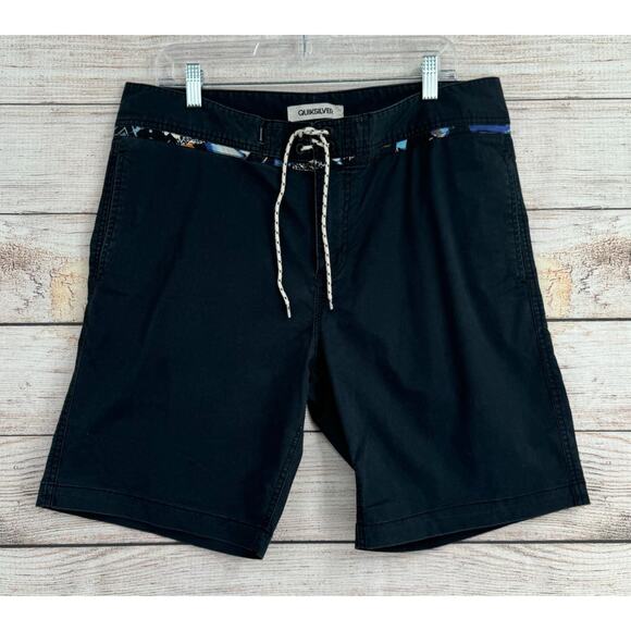 Robert Delong x QuikSilver Vortex Remix Street Trunk Board Shorts Men's Size 34 - Picture 2 of 12